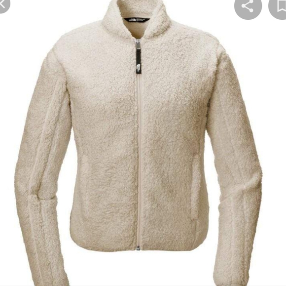 The North Face Vintage White Fleece Jacket - Picture 2 of 4